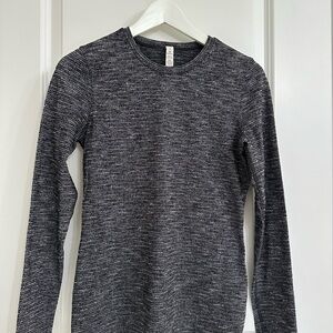 Lululemon Athletica Charcoal Knit Top